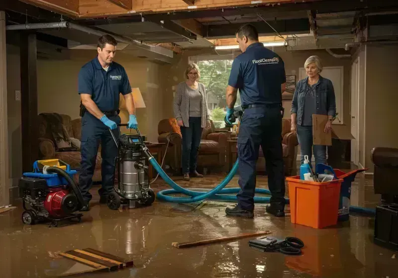 Basement Water Extraction and Removal Techniques process in Douglass Hills, KY