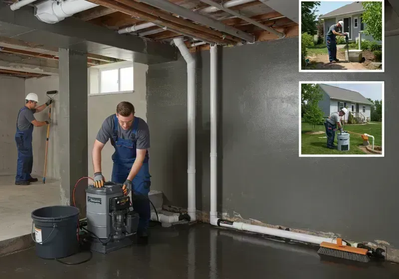 Basement Waterproofing and Flood Prevention process in Douglass Hills, KY